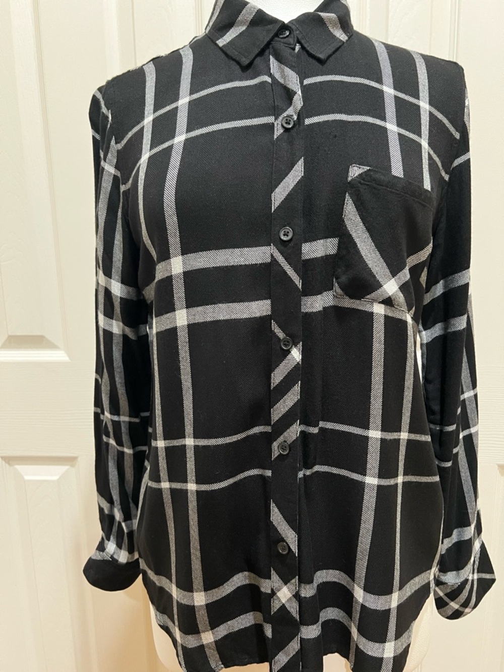 Women’s RAILS Plaid Cotton Blouse